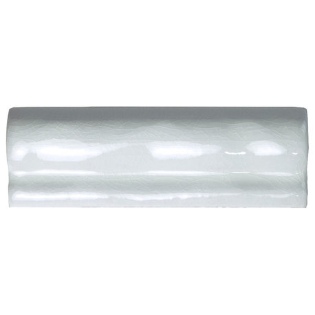 Antic Craquelle Moldura Gris Claro Ceramic Wall Trim