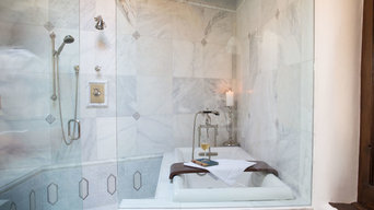 Elegant Marble Bath Santa Fe, NM