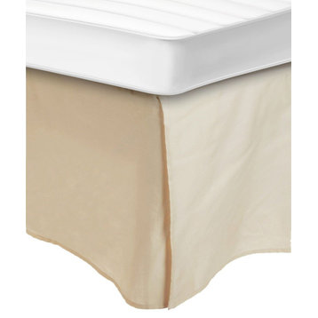 300 Thread Count Egyptian Cotton Bed Skirt, Ivory, Twin