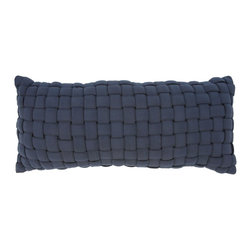 Hatteras Hammocks - Hatteras Hammocks Navy Soft Weave Hammock Pillow - Outdoor Cushions And Pillows