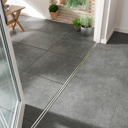 Spaces Bruges Grey Indoor and Outdoor Porcelain Tiles - Flooring