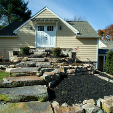Steps Behind Barn