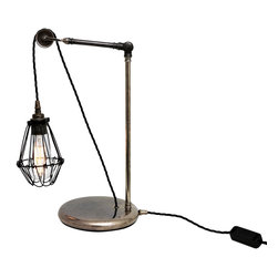 APOCH PULLEY CAGE TABLE LAMP - Table Lamps