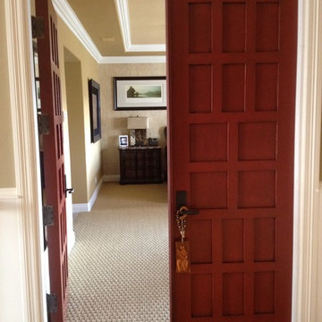 Interior Door pair into a Master Bedroom