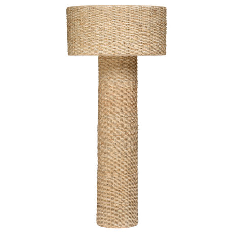 Big Island Woven Floor Lamp, Natural