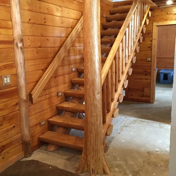 Log Railing