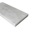 3"x6"Carrara White Marble Field Tile, Polished, Set of 200