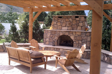 Inspiration for a timeless patio remodel in Denver