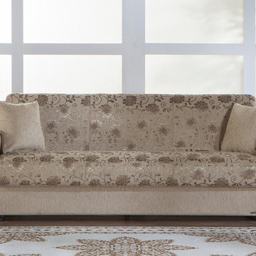 Elita S Sofa Sleeper | Yasemin Beige