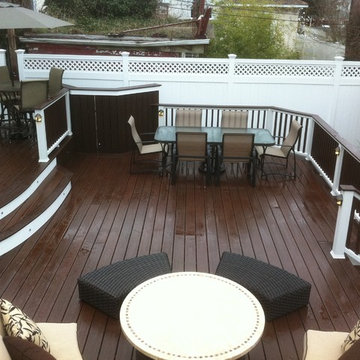 Trex Transcends Lava Rock Decking
