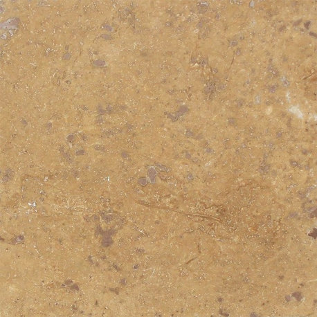 Noce Travertine, 6 X 6 Honed