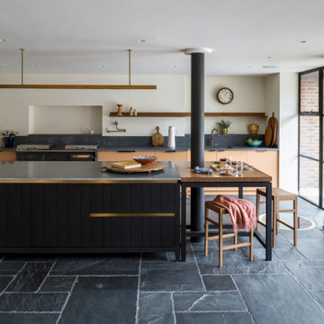 An historic English village tea house with a contemporary rear extension