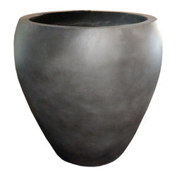 Cortek Modern Planter 17-52 Anthracite - Outdoor Pots And Planters