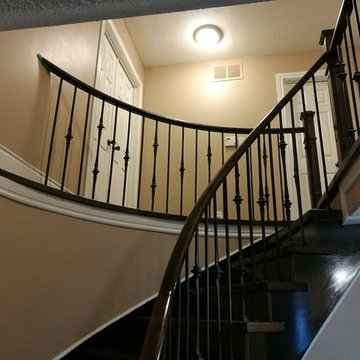 Staircase Renovation Main Floor View