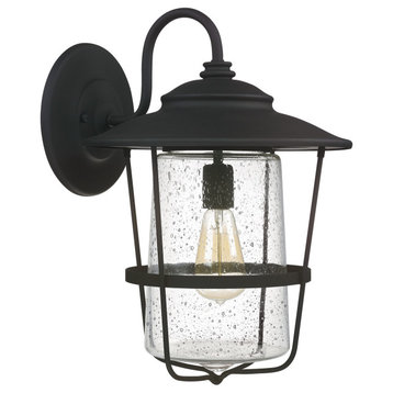 Capital Lighting 9603 Creekside 19" Tall Outdoor Wall Sconce - Black