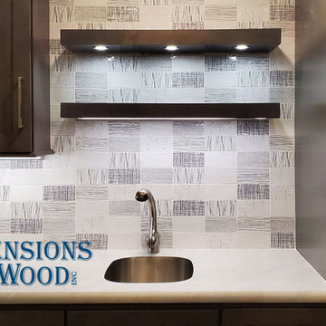 Dimensions in Wood Kitchen Display