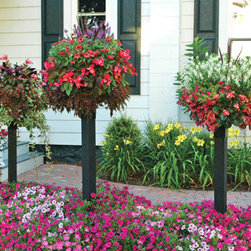 Wooden Post Side Planting Border Column Kits - Products