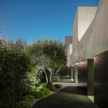A Brutalist Villa Fully Furnished by Baxter