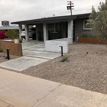 Front Yard Modern Redesign