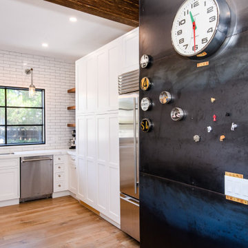 Kitchen and living room