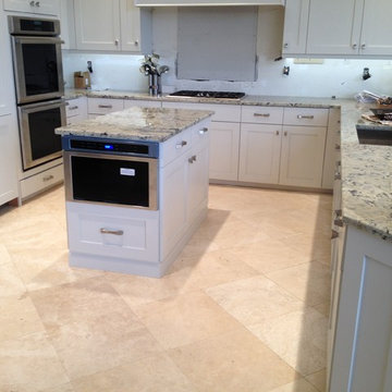 Gale and Lynn's White Kitchen Modification and Reface