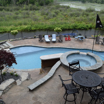 Outdoor Adventure Swimming Pool {LW}