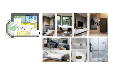 Conversion plan for 4 self contained studios