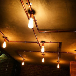 Bakır Borulu Tavan Armat&uuml;r&uuml; - Ceiling Lighting