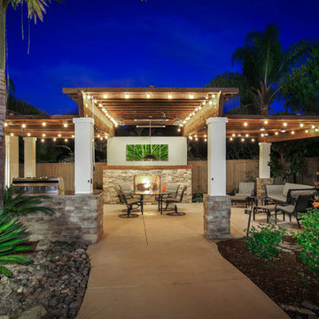 Oversized Patio for Year-Round Use