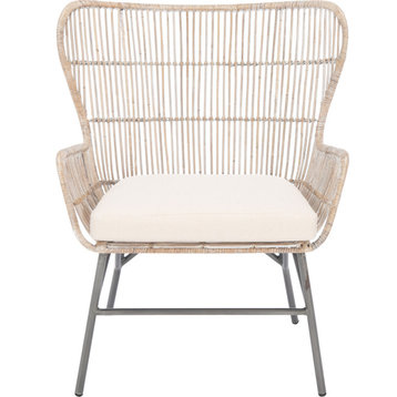Lenu Chair - Gray White Wash
