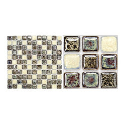 Glazed porcelain square tile1 - Products