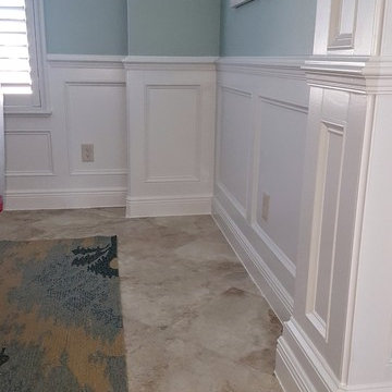 Custom Woodwoorking by JSR Trim Carpentry & Remodeling, Painted by Steve Kling