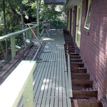 Timber Decking Project - Dandenong Ranges