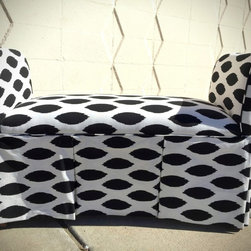 Upholstered Bench make over - Slipcovers And Chair Covers