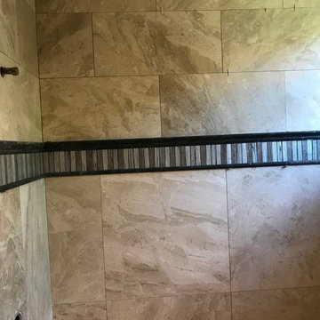 Fort Myers animal print bathroom remodel