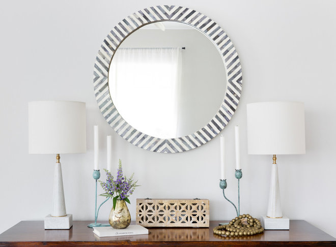 Transitional Entry by Lauren Ramirez Styling & Interiors