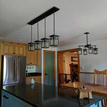 Two-Toned Kitchen | Frenchtown, NJ