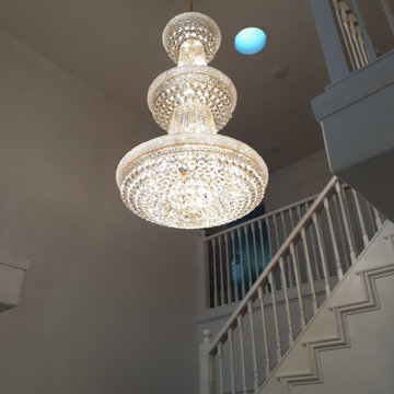 Chandelier Installation