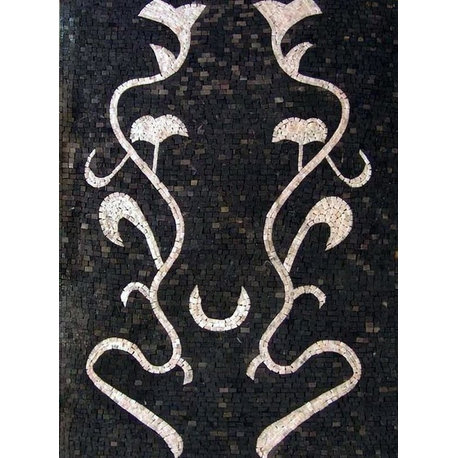 Arabesque Mosaic Wallpaper Design, 30"x41"