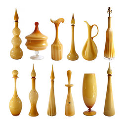 Mid Century Glass - Vases