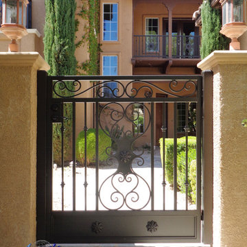 Dallas - Wrought Iron Entry Gate