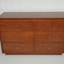 Contemporary Cherry Bedroom Set - AspenAG - Bedroom Furniture Sets
