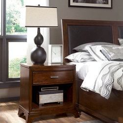 Drawer Nightstand 104-420 by American Drew Essex - Nightstands And Bedside Tables