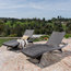 GDF Studio Lakeport Outdoor Adjustable Chaise Lounge Chairs, Set of 2