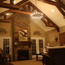 Faux wood beams