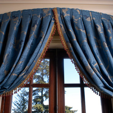 French chateau drapery