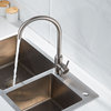 Modern Kitchen Single-hole Faucet LB98039, Brushed Nickel