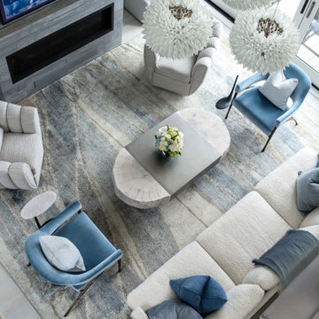 Oceanfront Oasis: Living Room