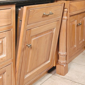 Dishwasher Panel with False Door and Drawer