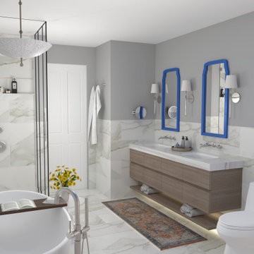 3D Renders - Bathrooms and Laundry Rooms